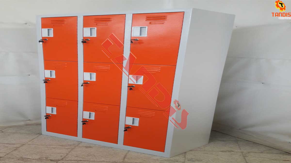 کمد رختکن نه درب فلزی