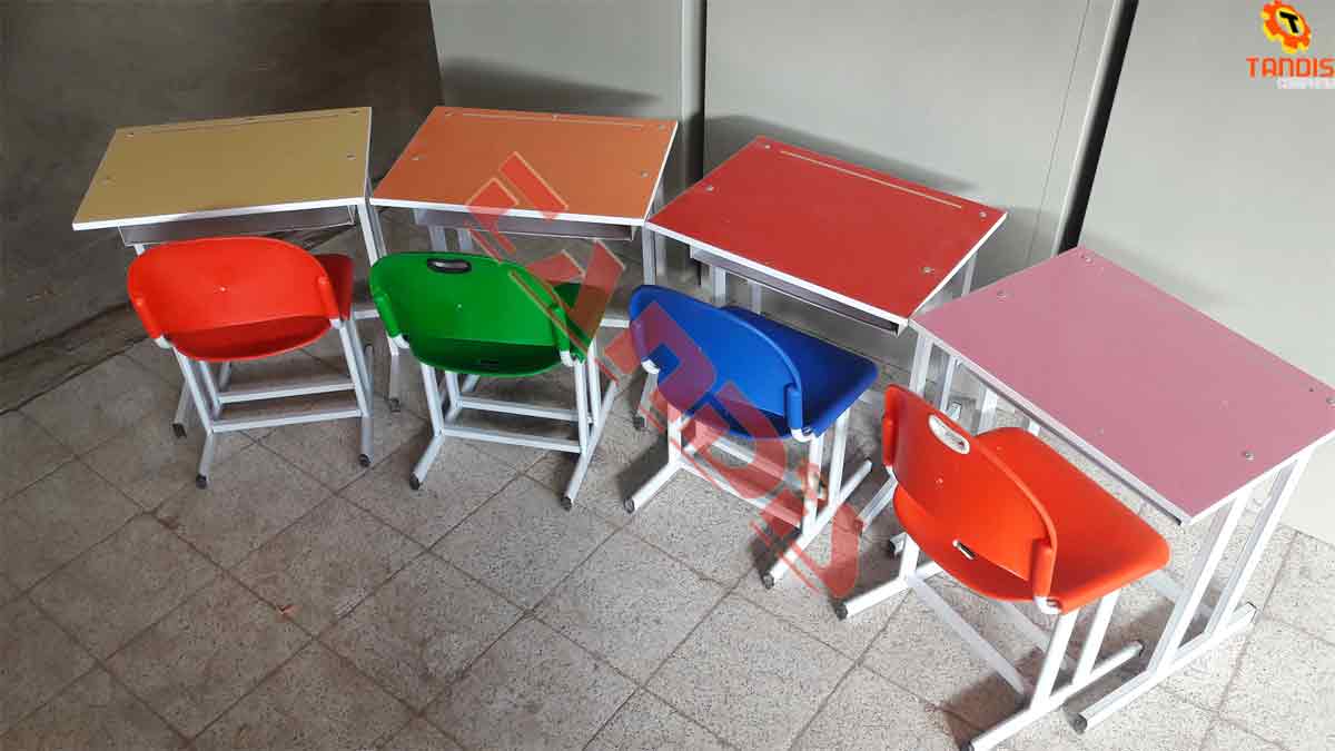 انواع میز و نیمکت جدا از هم تک نفره