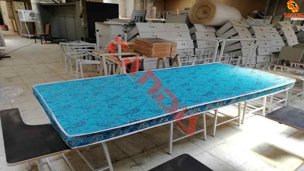تشک تخت خواب دو طبقه سربازی