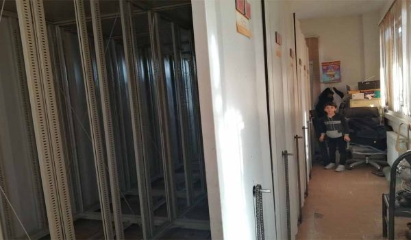 نصب قفسه بایگانی ریلی