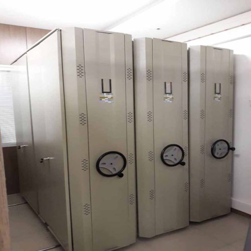 خرید قفسه بایگانی ریلی مناسب اسناد بایگانی 