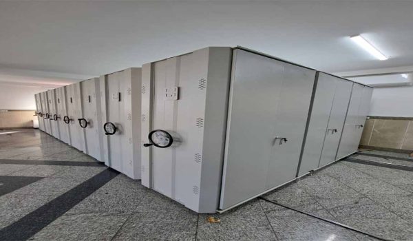 خرید قفسه بایگانی ریلی