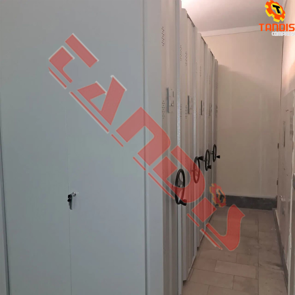 طراحی ، تولید و نصب کمد بایگانی ریلی مرکز جراحی آریا